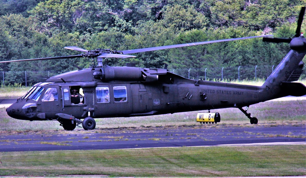 UH-60V Black Hawk testing held by 106th Aviation Regiment at Fort McCoy