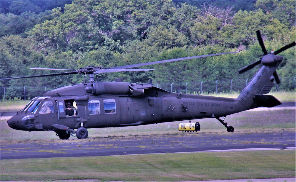 UH-60V Black Hawk testing held by 106th Aviation Regiment at Fort McCoy