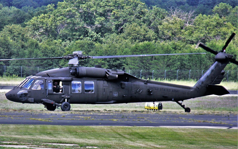 UH-60V Black Hawk testing held by 106th Aviation Regiment at Fort McCoy