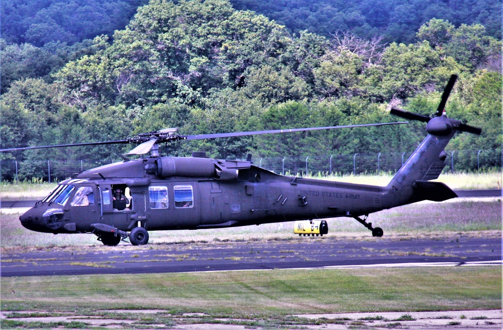 UH-60V Black Hawk testing held by 106th Aviation Regiment at Fort McCoy