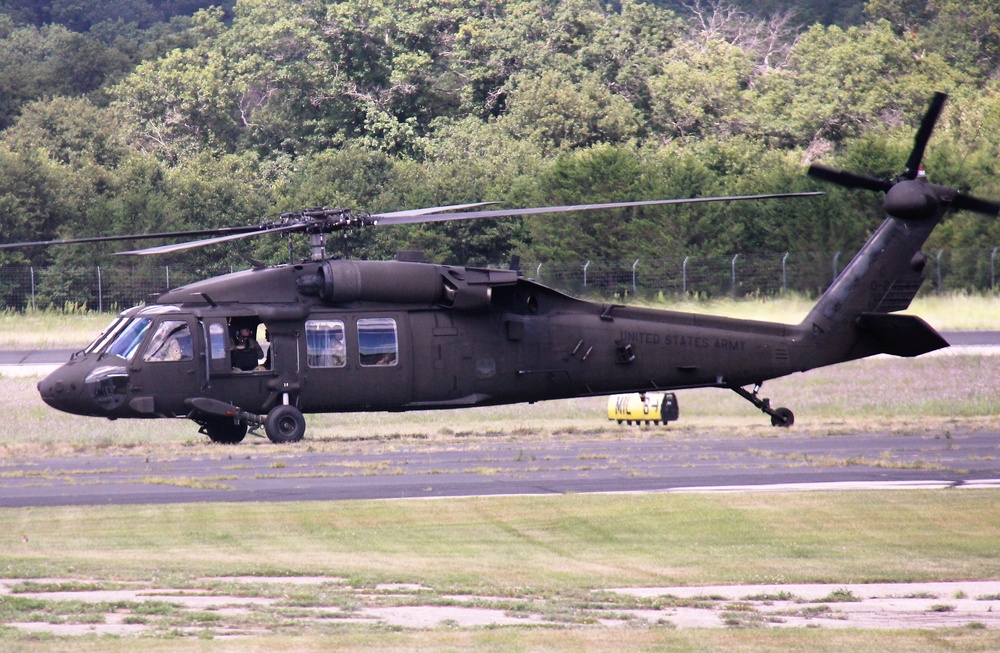 UH-60V Black Hawk testing held by 106th Aviation Regiment at Fort McCoy