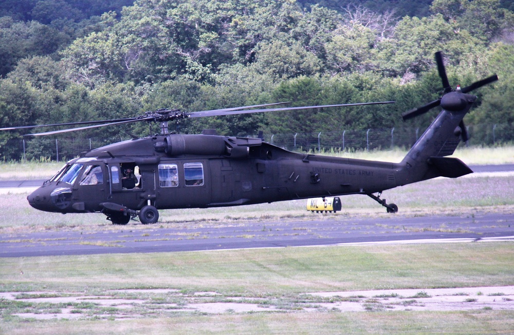 UH-60V Black Hawk testing held by 106th Aviation Regiment at Fort McCoy