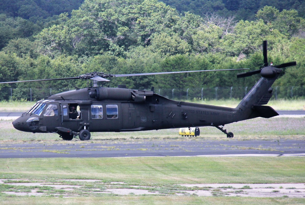 UH-60V Black Hawk testing held by 106th Aviation Regiment at Fort McCoy