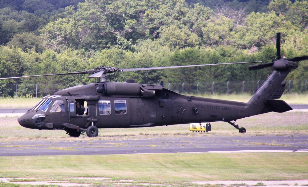 UH-60V Black Hawk testing held by 106th Aviation Regiment at Fort McCoy