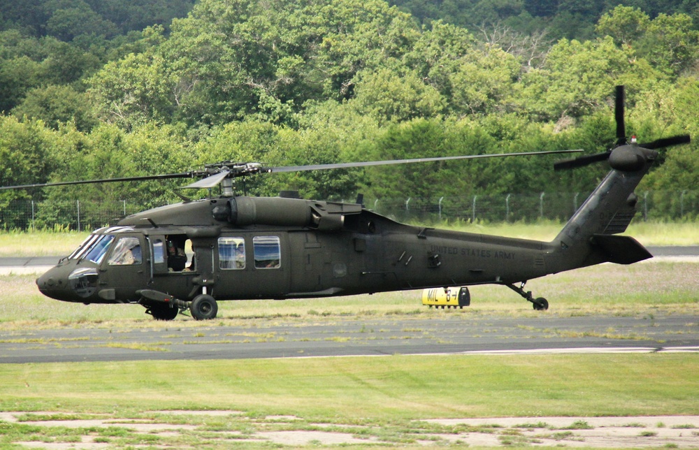 UH-60V Black Hawk testing held by 106th Aviation Regiment at Fort McCoy