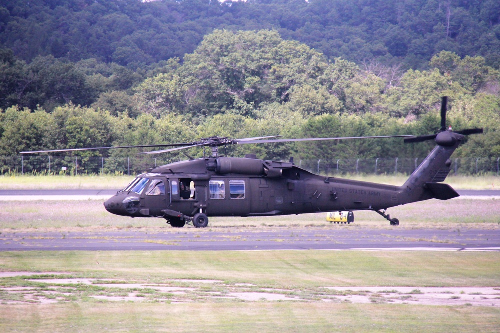 UH-60V Black Hawk testing held by 106th Aviation Regiment at Fort McCoy