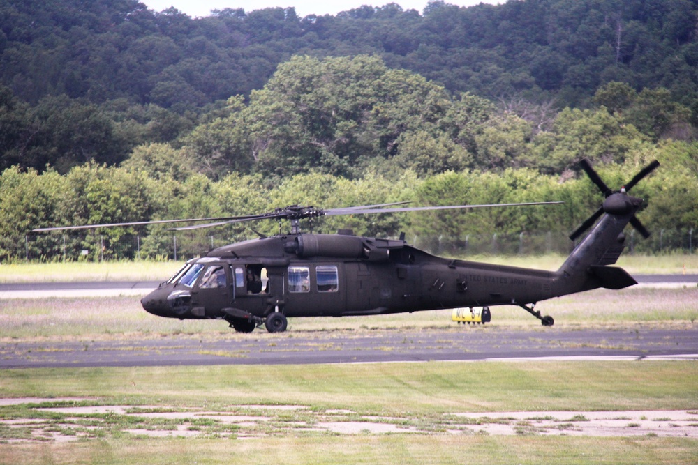 UH-60V Black Hawk testing held by 106th Aviation Regiment at Fort McCoy