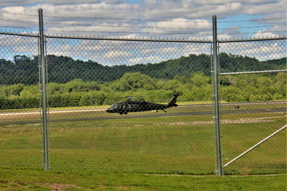 UH-60V Black Hawk testing held by 106th Aviation Regiment at Fort McCoy