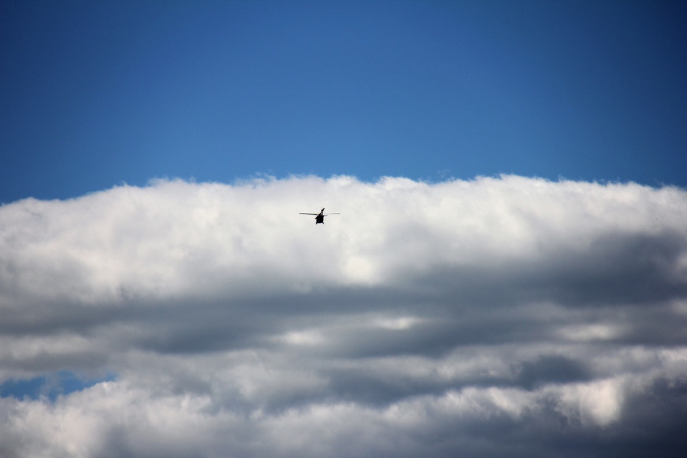 UH-60V Black Hawk testing held by 106th Aviation Regiment at Fort McCoy