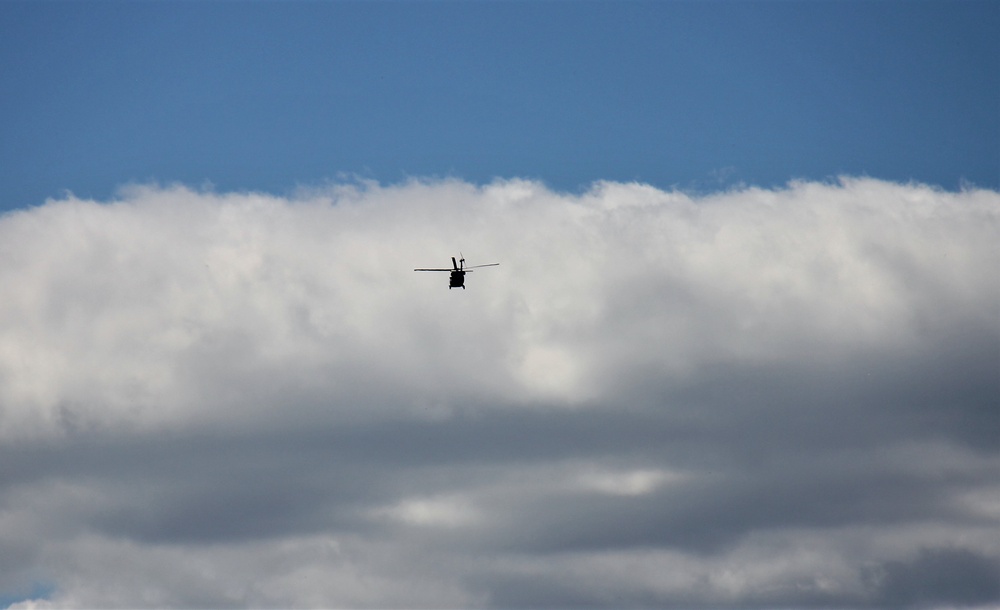 UH-60V Black Hawk testing held by 106th Aviation Regiment at Fort McCoy