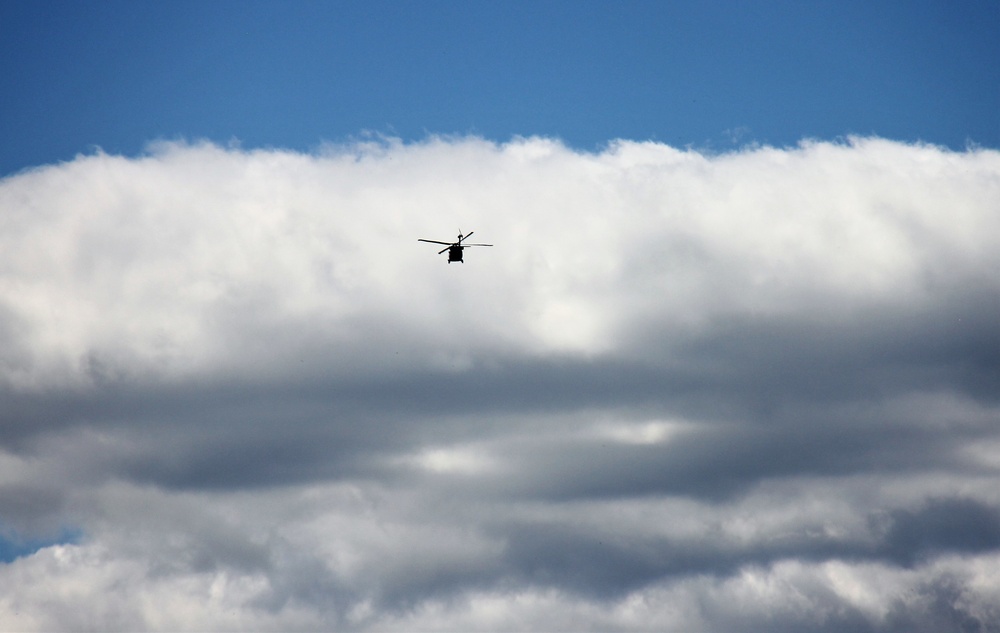 UH-60V Black Hawk testing held by 106th Aviation Regiment at Fort McCoy