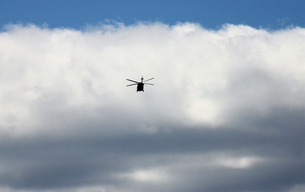 UH-60V Black Hawk testing held by 106th Aviation Regiment at Fort McCoy