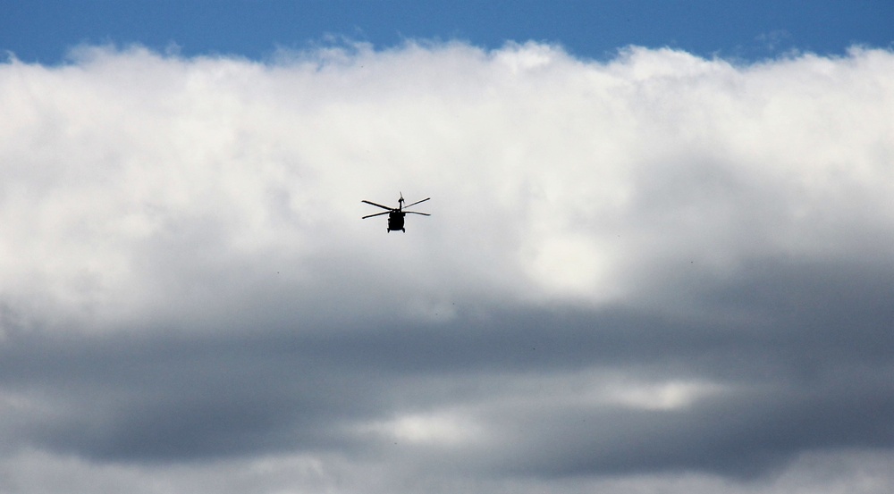 UH-60V Black Hawk testing held by 106th Aviation Regiment at Fort McCoy