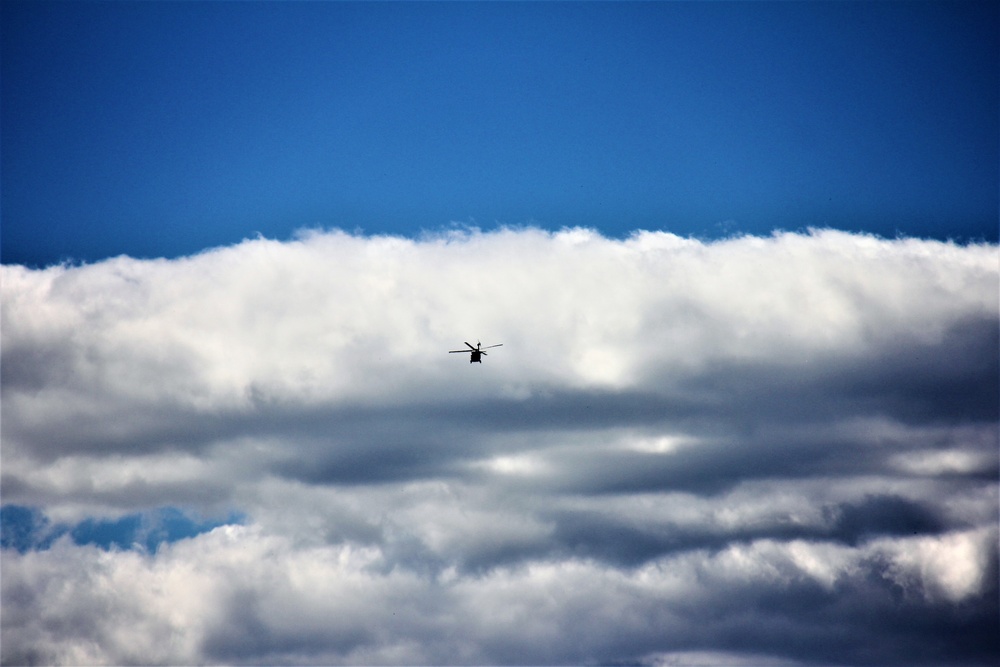 UH-60V Black Hawk testing held by 106th Aviation Regiment at Fort McCoy