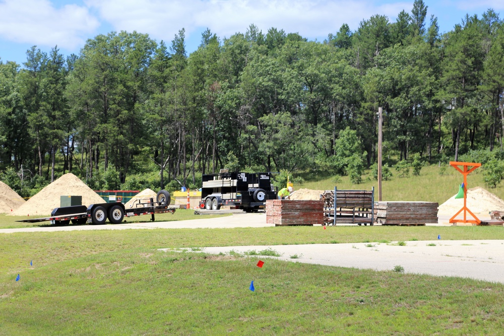 RECCE range construction work continues at Fort McCoy