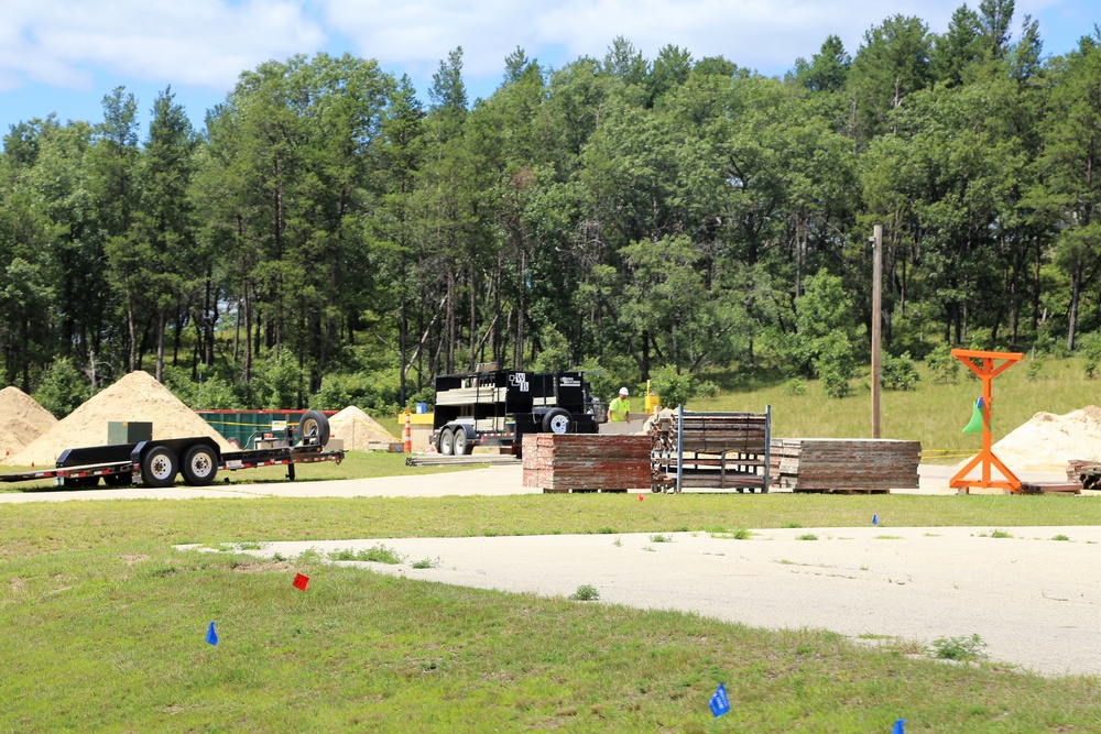 RECCE range construction work continues at Fort McCoy