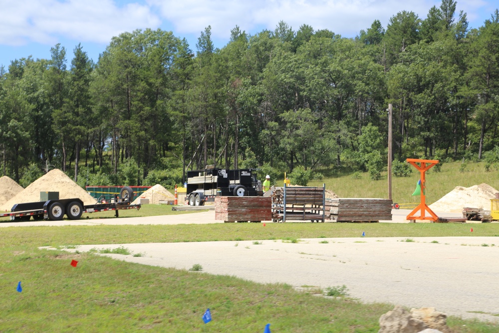 RECCE range construction work continues at Fort McCoy