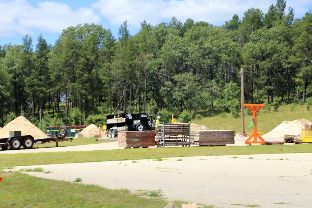 RECCE range construction work continues at Fort McCoy