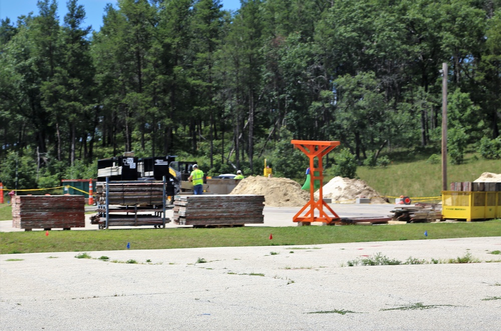 RECCE range construction work continues at Fort McCoy