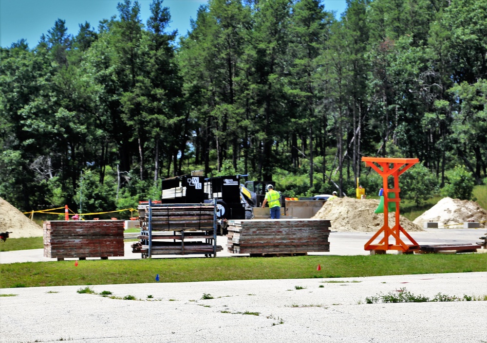 RECCE range construction work continues at Fort McCoy