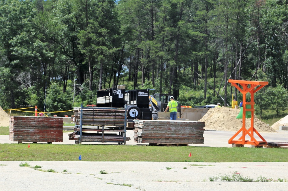 RECCE range construction work continues at Fort McCoy