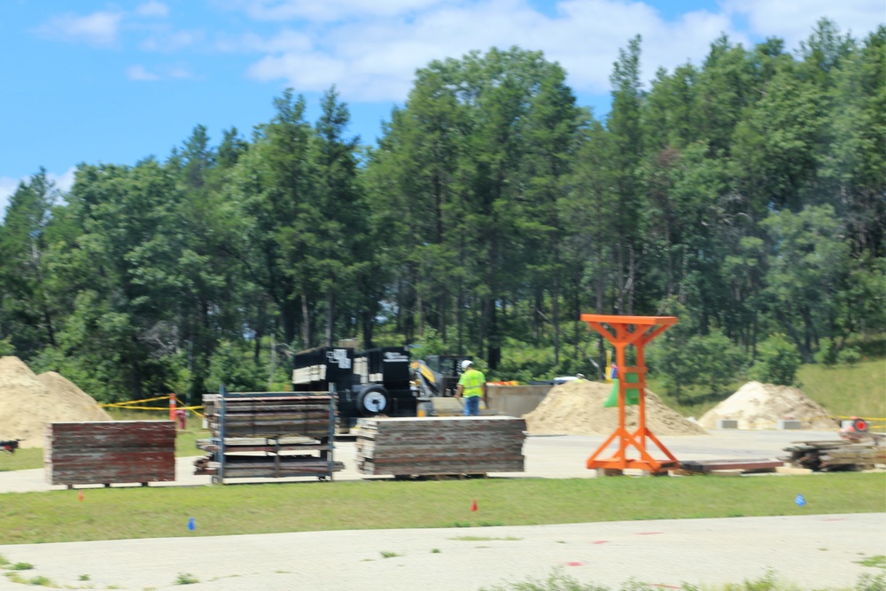 RECCE range construction work continues at Fort McCoy