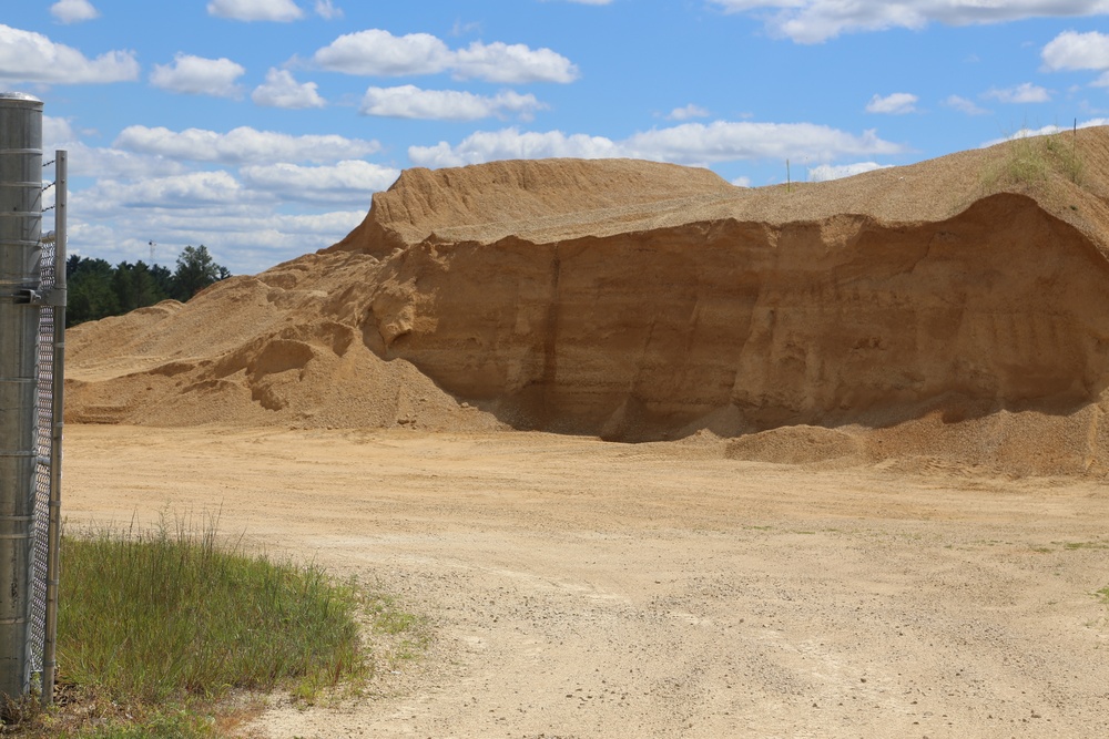 Fort McCoy troop project area