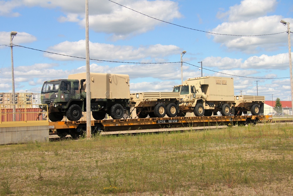 Rail operations at Fort McCoy