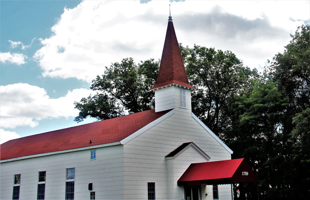 Chapel buildings at Fort McCoy