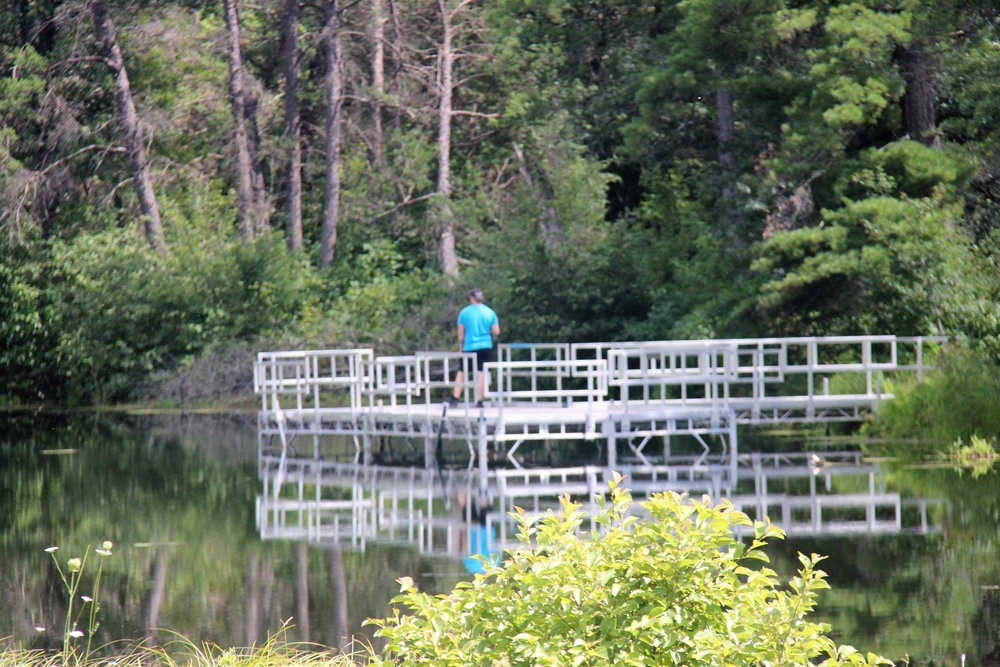 Fishing at Fort McCoy