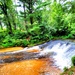 Trout Falls at Fort McCoy's Pine View Recreation Area