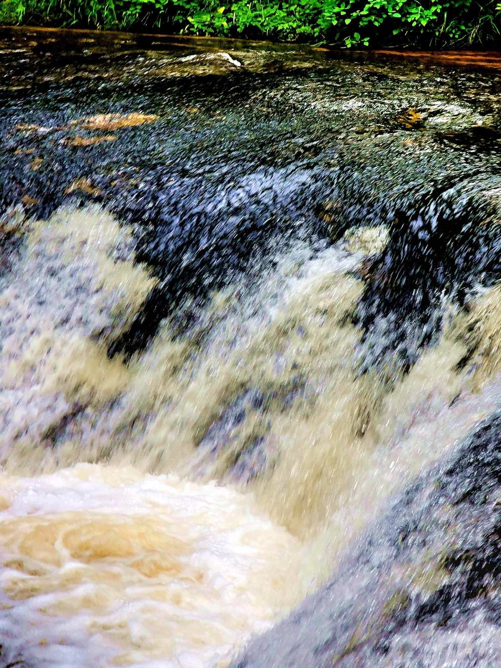 Trout Falls at Fort McCoy's Pine View Recreation Area