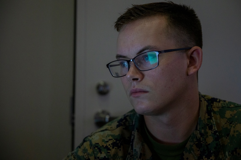 U.S. Marines support communication with Australia for Pitch Black 2022