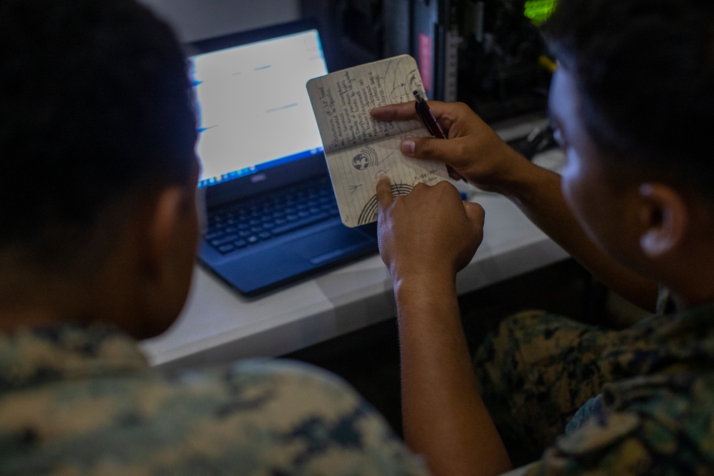 U.S. Marines support communication with Australia for Pitch Black 2022