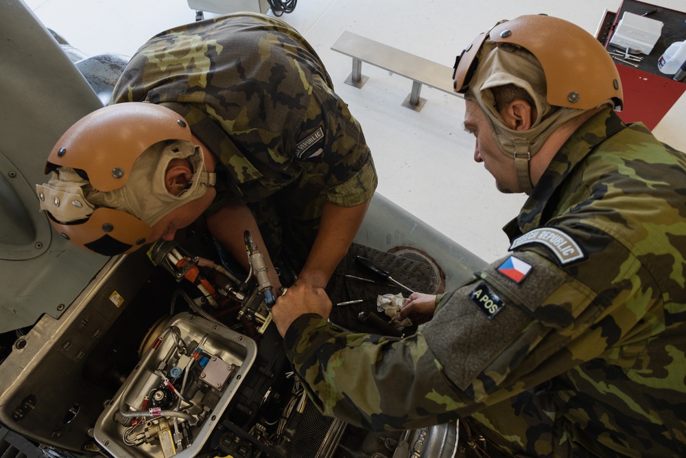 Czech Air Force gets technical with CNATT instructors