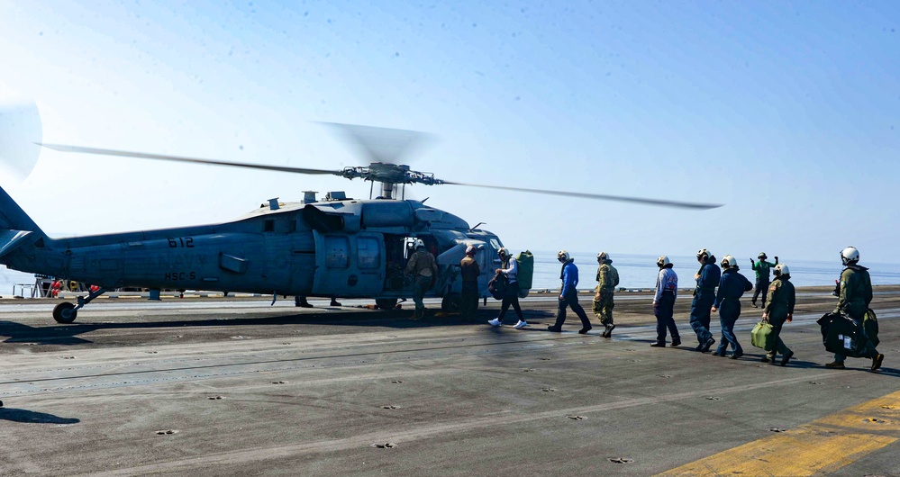 The Harry S. Truman Carrier Strike Group is on a scheduled deployment in the U.S. Naval Forces Europe area of operations, employed by U.S. Sixth Fleet to defend U.S., allied and partner interests.