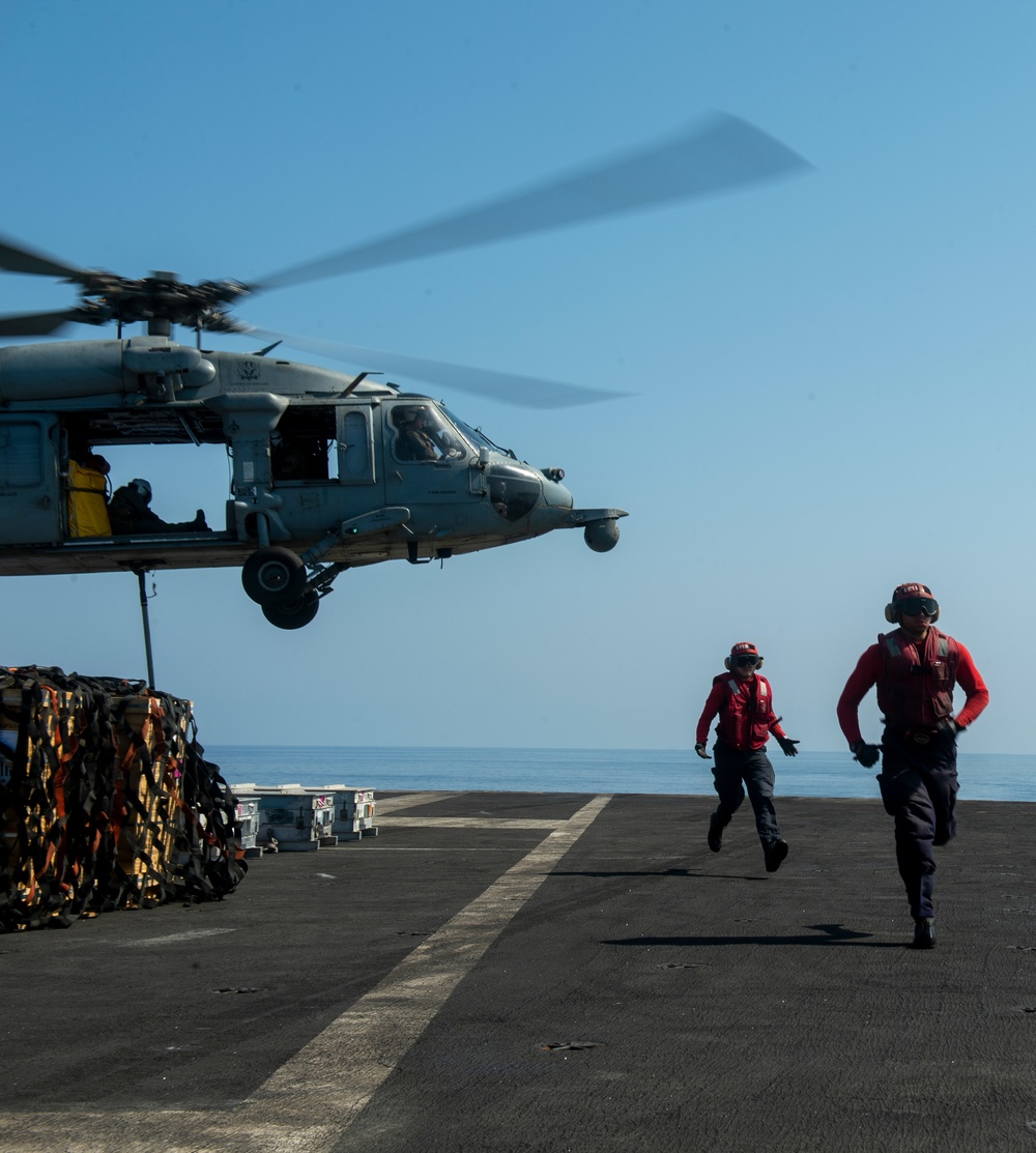 The Harry S. Truman Carrier Strike Group is on a scheduled deployment in the U.S. Naval Forces Europe area of operations, employed by U.S. Sixth Fleet to defend U.S., allied and partner interests.