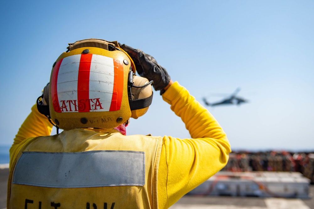 The Harry S. Truman Carrier Strike Group is on a scheduled deployment in the U.S. Naval Forces Europe area of operations, employed by U.S. Sixth Fleet to defend U.S., allied and partner interests.