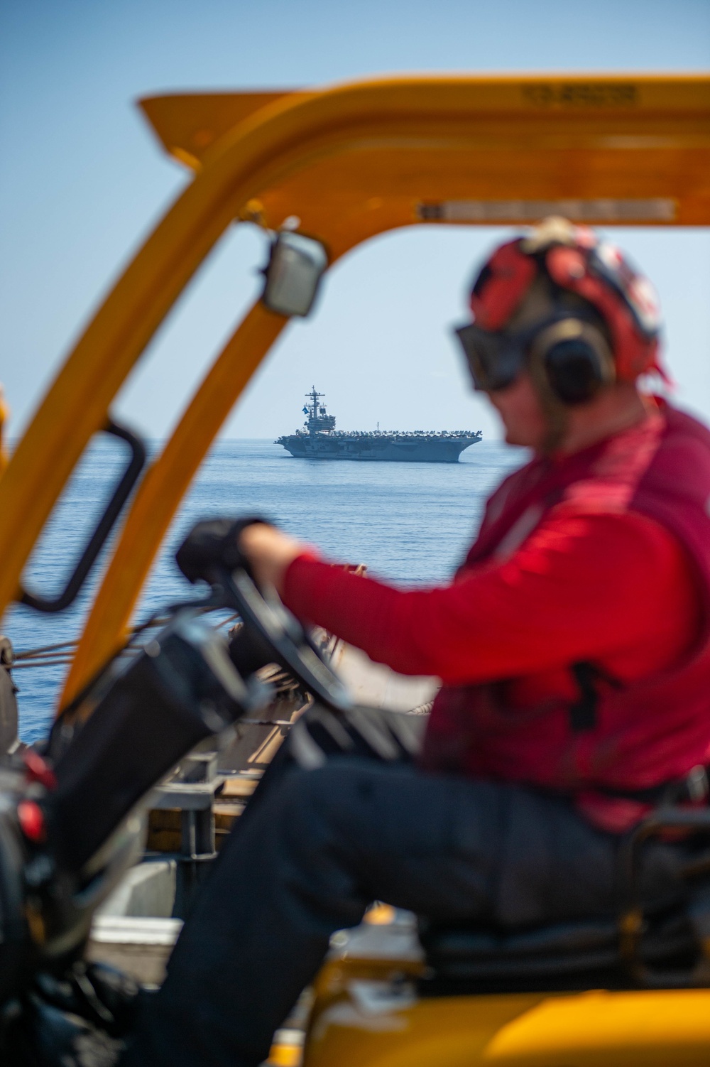 The Harry S. Truman Carrier Strike Group is on a scheduled deployment in the U.S. Naval Forces Europe area of operations, employed by U.S. Sixth Fleet to defend U.S., allied and partner interests.