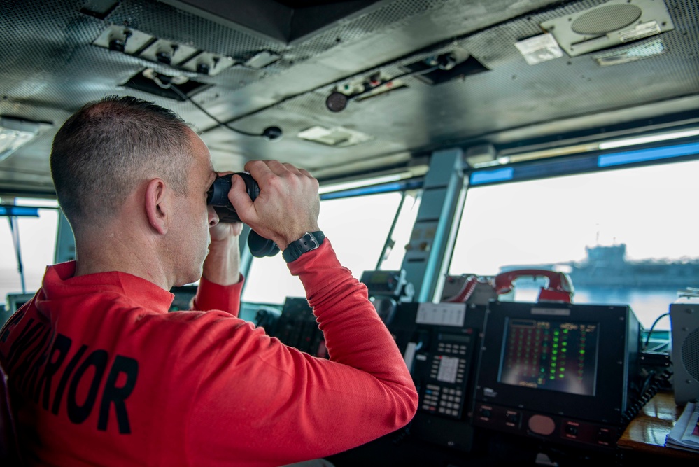 The Harry S. Truman Carrier Strike Group is on a scheduled deployment in the U.S. Naval Forces Europe area of operations, employed by U.S. Sixth Fleet to defend U.S., allied and partner interests.