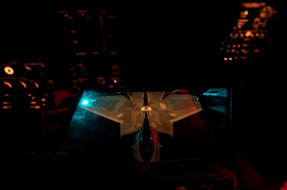 Fueling Raptors at night