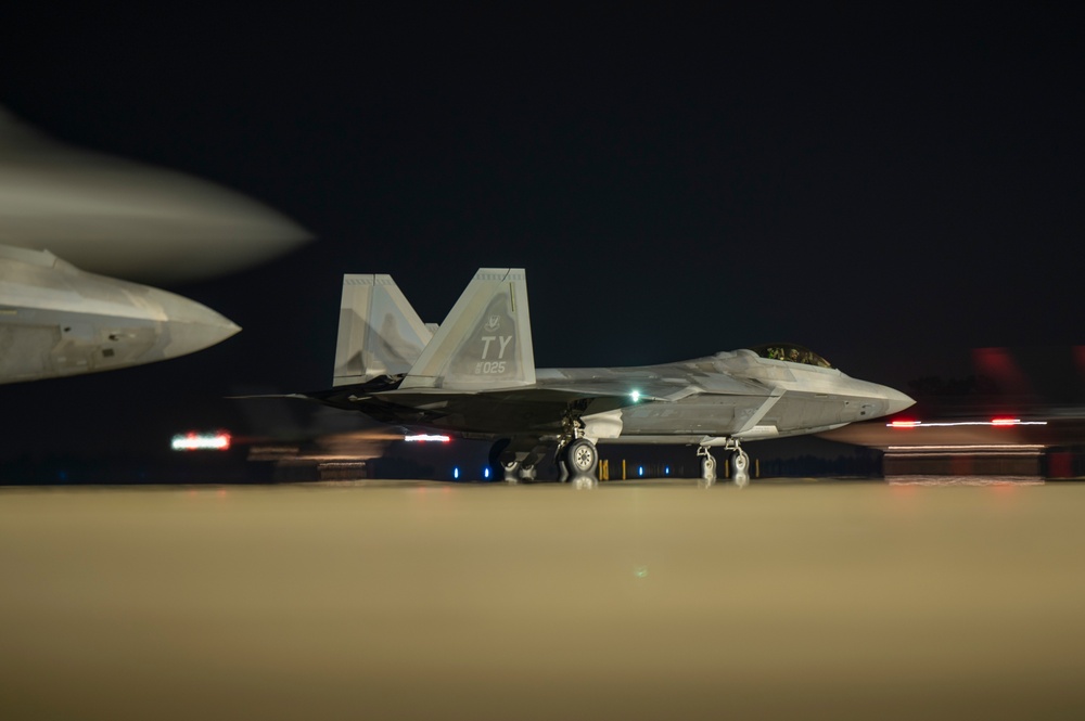 Fueling Raptors at night