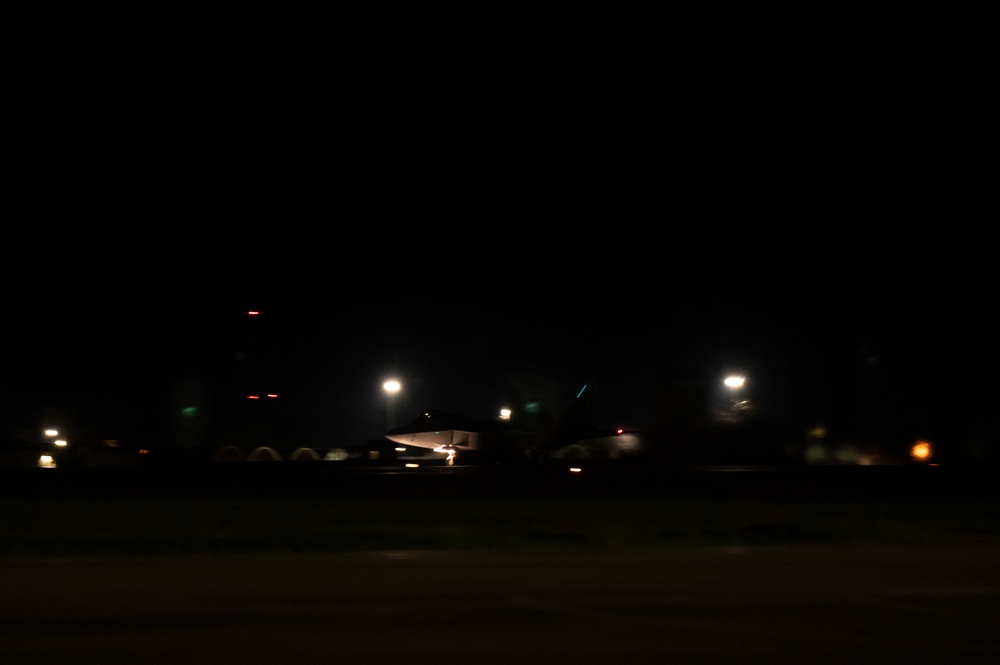 Fueling Raptors at night