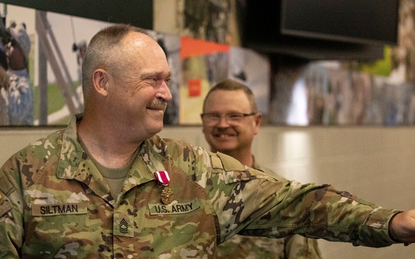 Master Sgt. Donald Siltman retires after nearly 40 years of service