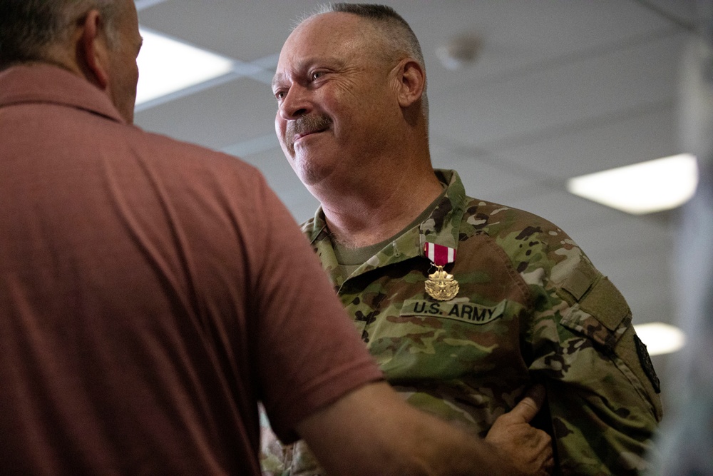 Master Sgt. Donald Siltman retires after nearly 40 years of service