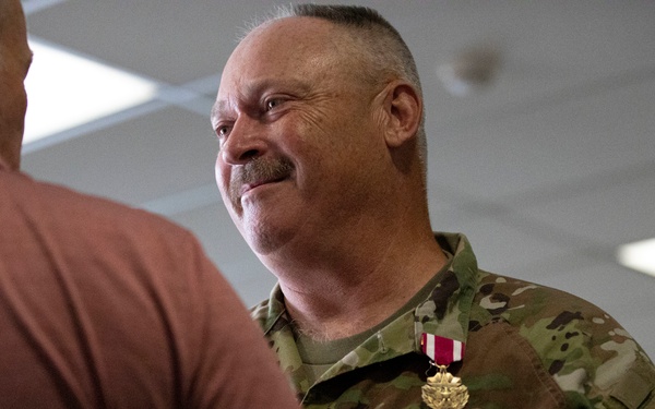 Master Sgt. Donald Siltman retires after nearly 40 years of service