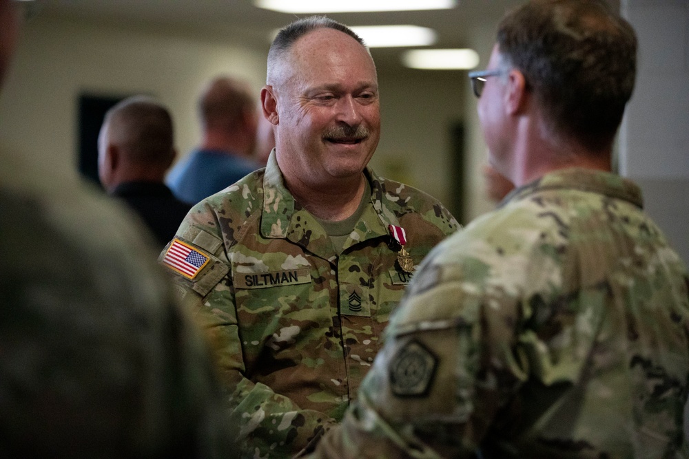 Master Sgt. Donald Siltman retires after nearly 40 years of service