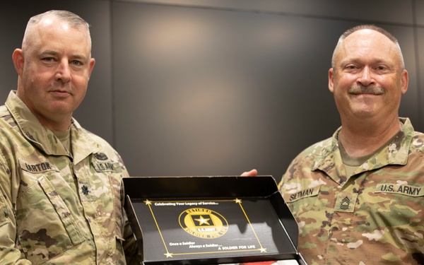 Master Sgt. Donald Siltman retires after nearly 40 years of service