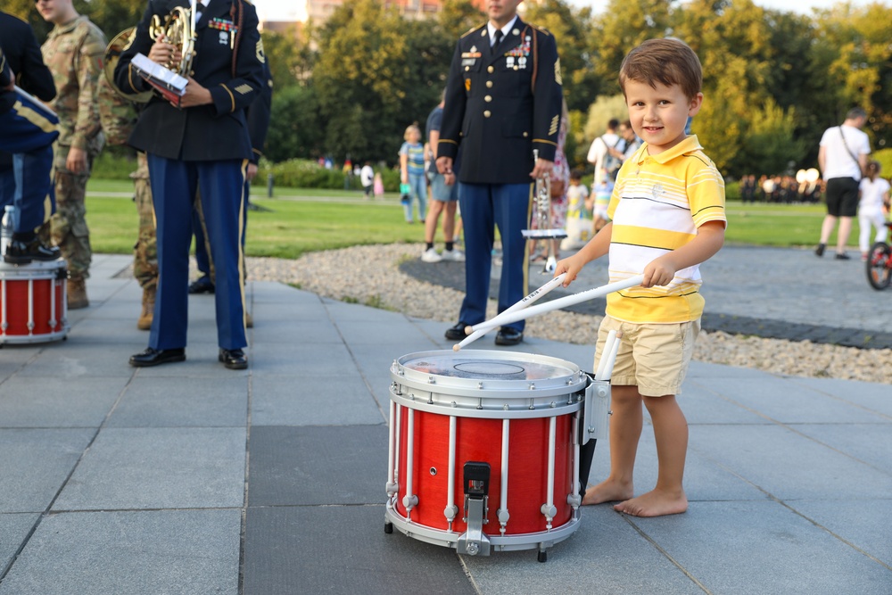 Big Red One Band Participates in Inaugural Lithuanian Military Tattoo