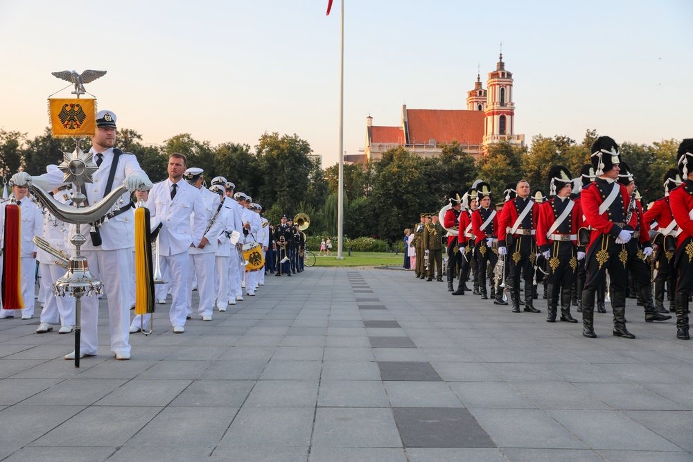 Big Red One Band Participates in Inaugural Lithuanian Military Tattoo